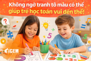 Tranh tô màu toán tư duy cho trẻ 5 tuổi: Cách học toán vừa chơi vừa phát triển trí não